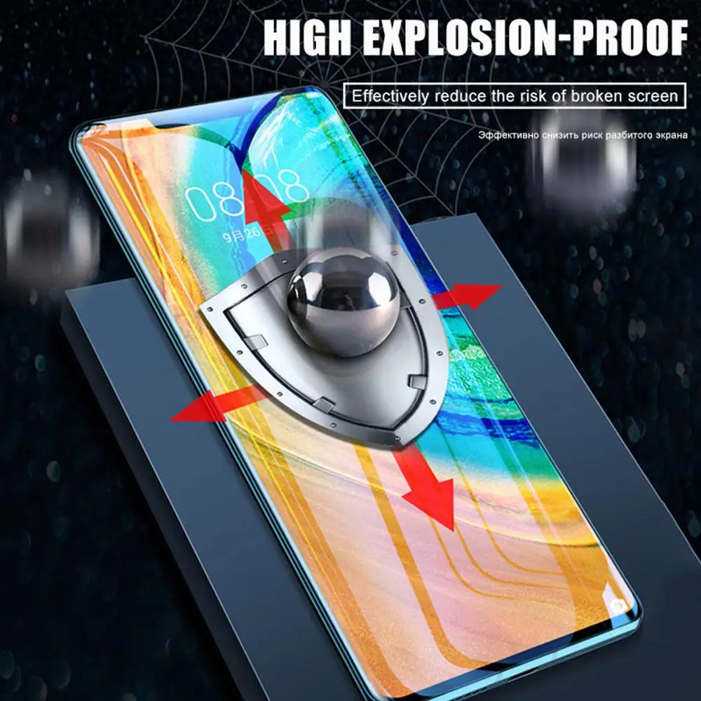 

Curved Soft Ceramic Screen Protectors for Huawei P40 P30 Pro Mate 30 20 P40Pro P30Pro Mate30Pro Mate 20 PMMA+PET Tempered Glass