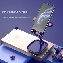 Mobile Phone Stand Desktop Fixed Retractable Folding Pink Gift Airplane Lazy Live Broadcast TV Tablet Holder Home Accessories