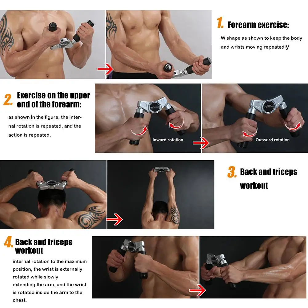 Регулируемый тяжелые кистевой эспандер Фитнес тренажер для развития мышц