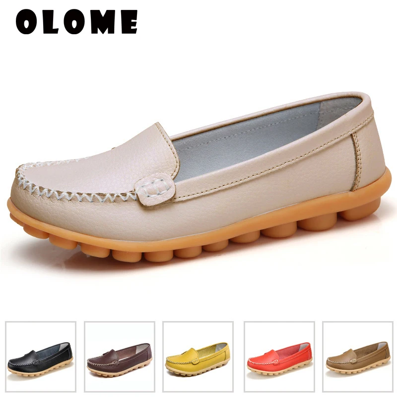 Женская обувь на плоской подошве женская из натуральной кожи сезон осень женские