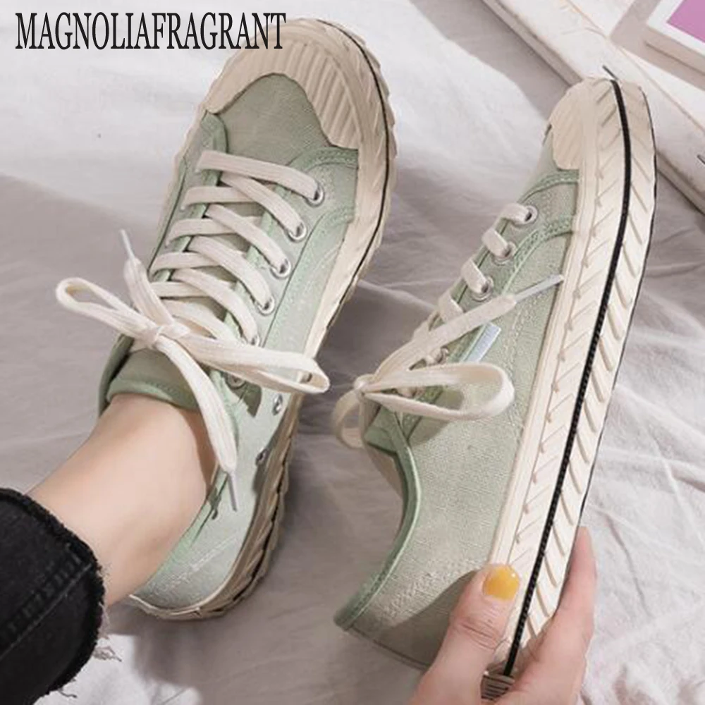 Новинка весна осень 2020 Женская Вулканизированная обувь кроссовки женская
