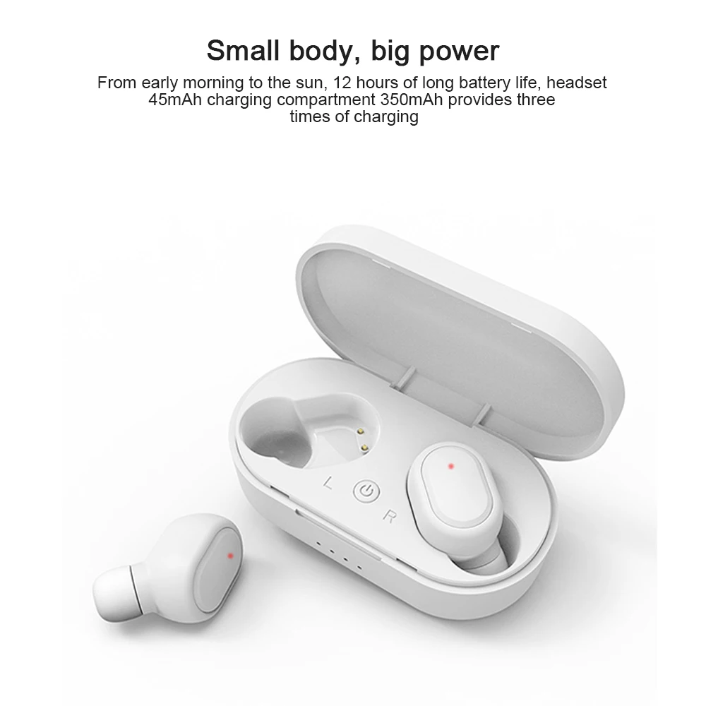 M1 Bluetooth гарнитура PK Redmi Airdots 5,0 TWS беспроводные наушники Bluetooth наушники с шумоподавлением с микрофоном VS i200 i500 TWS