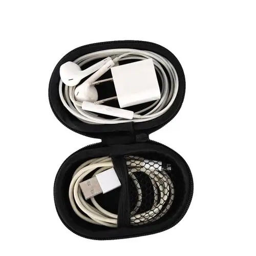 ПУ Bluetooth гарнитура наушники для хранения сумка с молнией мини чехол передачи