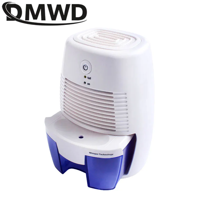 DMWD 110V/220V Mini Dehumidifier Electric Cooling Desiccant Air Dryer Moisture Absorbing Machine Bedroom Kitchen Absorber 500ml | Бытовая