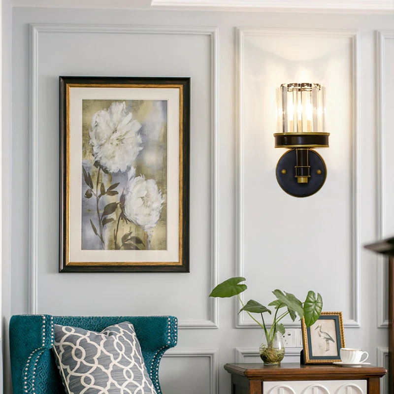 

Crystal chandelier lighting for living room chandeliers ceiling led Modern ceiling chandelier copper cristal lamp chandeliers