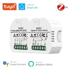 Tuya ZigBee 12, переключатель Zigbee + RF, умный выключатель светильник, модуль сделай сам, автоматизация умного дома 90-250 В для Alexa Google Home