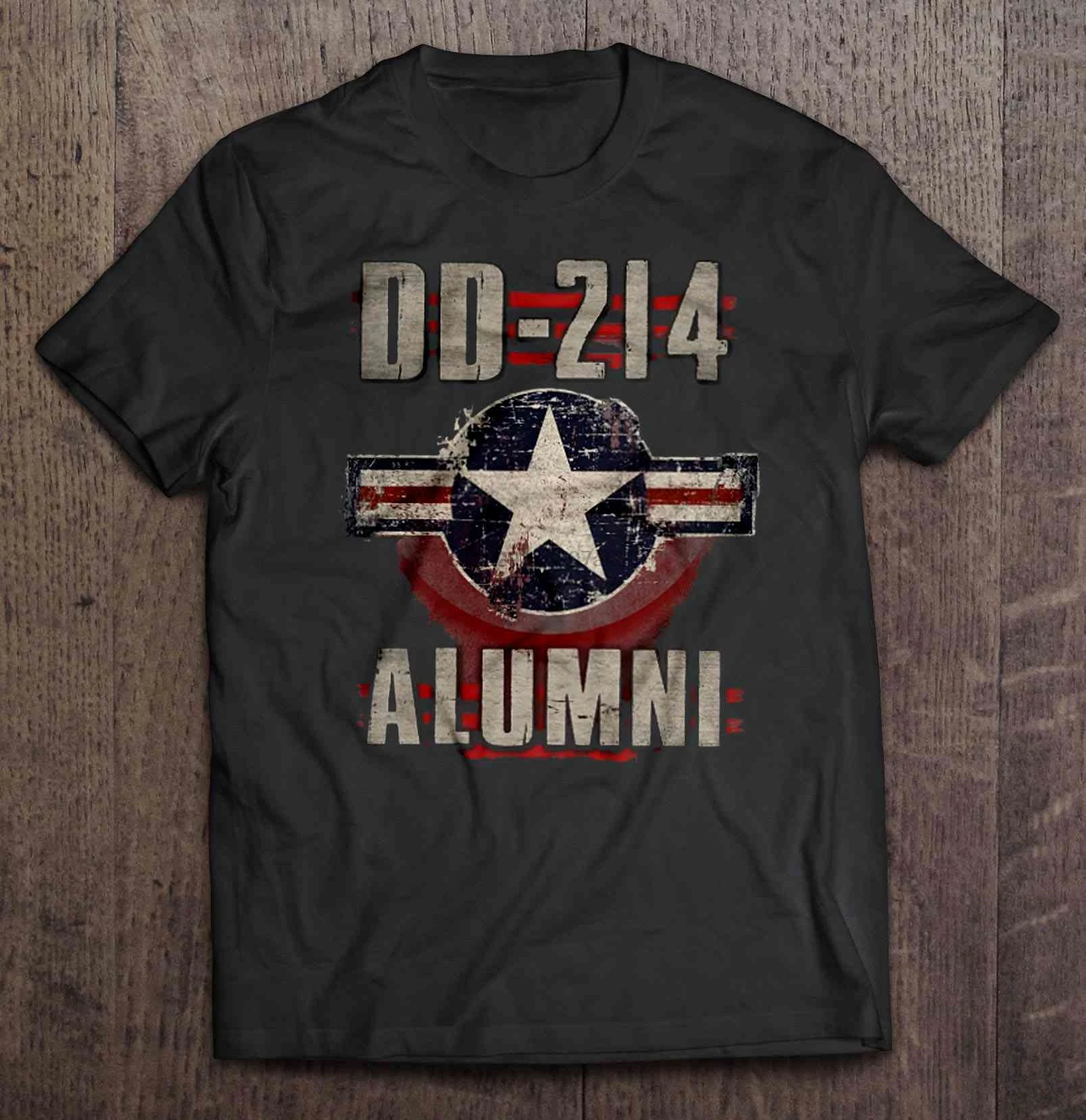 

Men Funny T Shirt Fashion tshirt DD-214 Alumni Veteran Version2 Women t-shirt