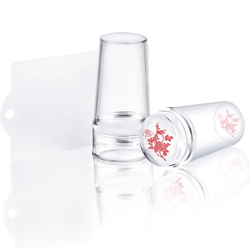 Маникюрный штамп LadyMisty шаблоны для дизайна ногтей силиконовая пластина скребок