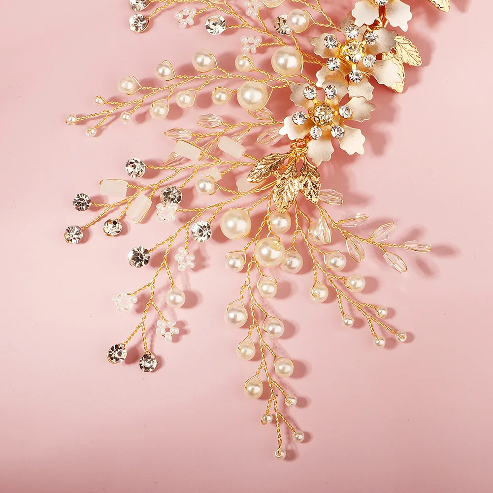 Birdal свадебные аксессуары ювелирные изделия ручной работы цветок жемчуг заколки