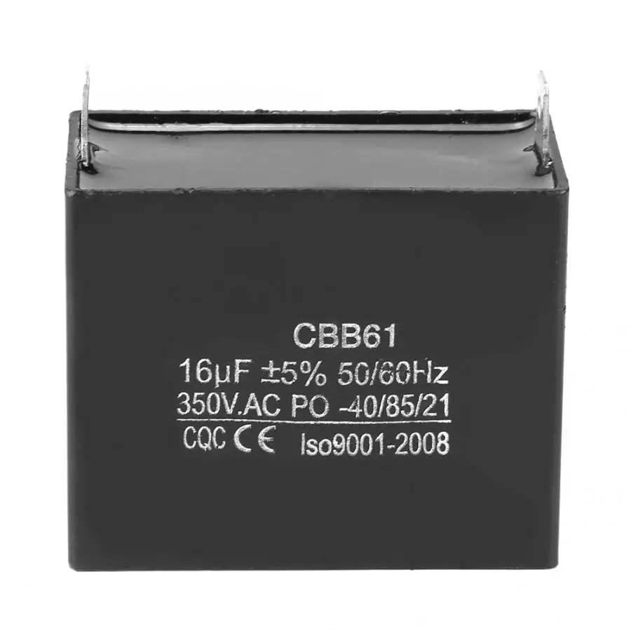 Пусковой конденсатор CQC 450 в AC 16 мкФ 50/60 Гц моторный для бесщеточных газовых и
