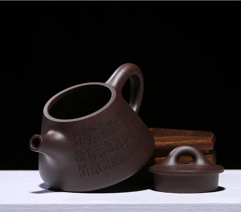 Чайный горшок Yixing Zisha китайская глина ручной работы чайный Gongfu набор 150 мл