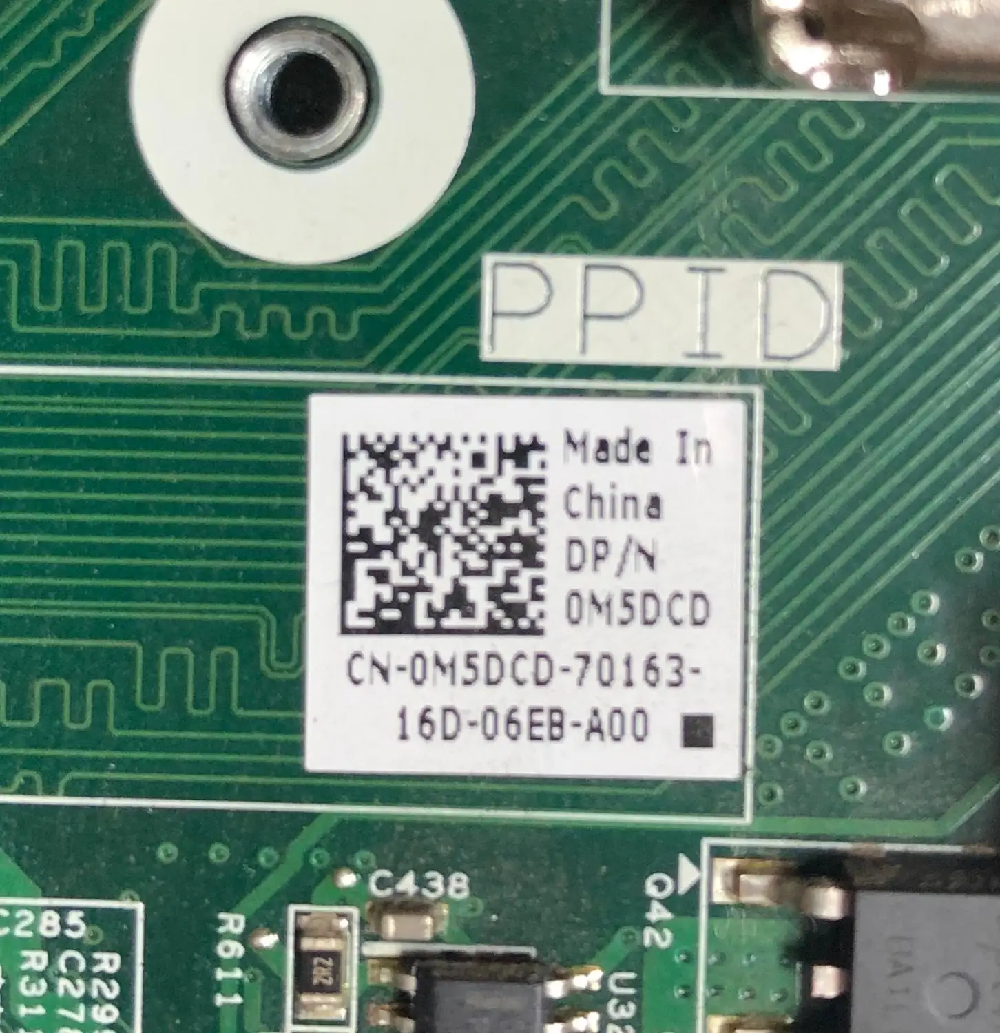 CN 0M5DCD M5DCD для DELL Optipex 390 Материнская плата MIH61R 10097 1 48.3EQ01.011 материнская 100%