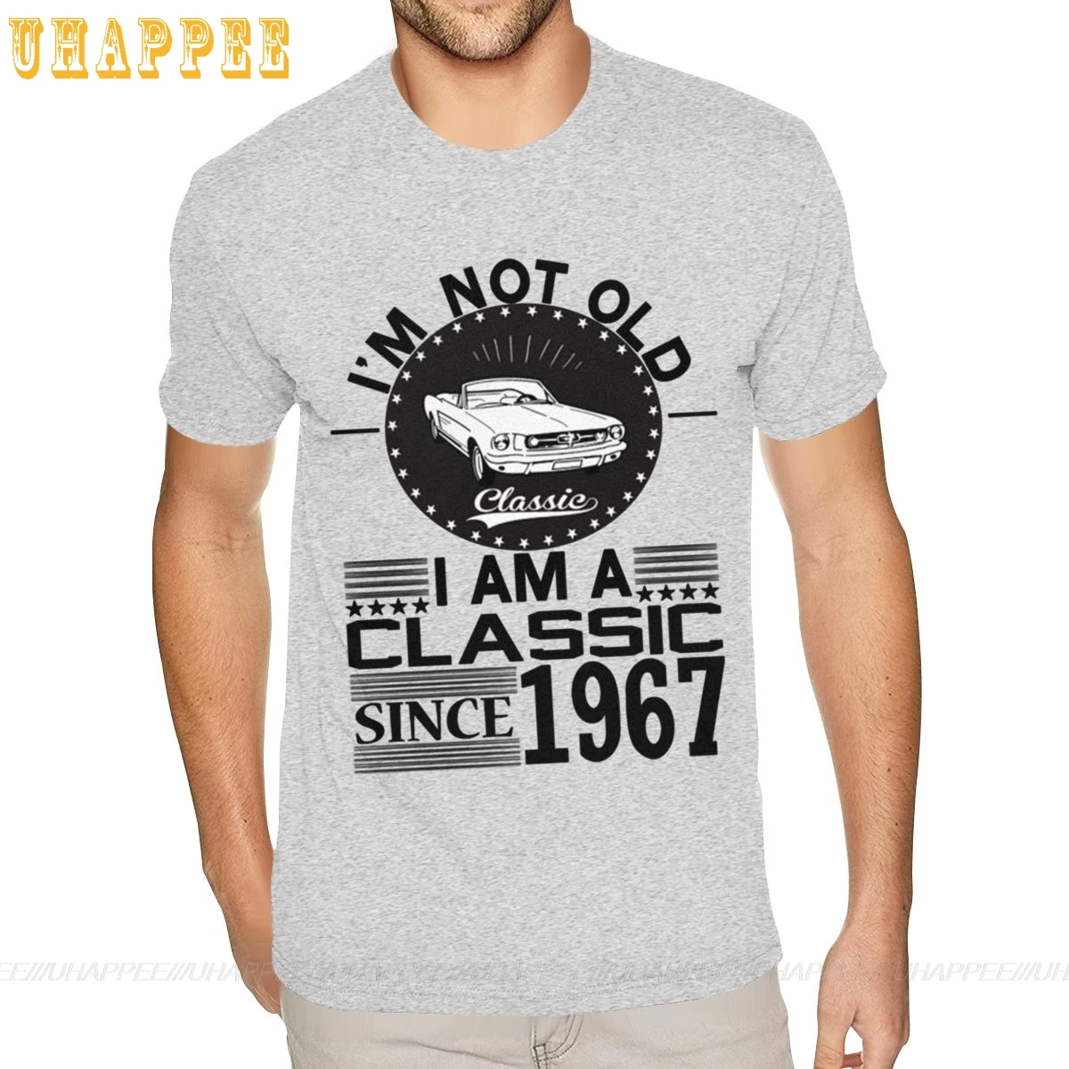 Мужская футболка из натурального хлопка с принтом|Мужские футболки| |