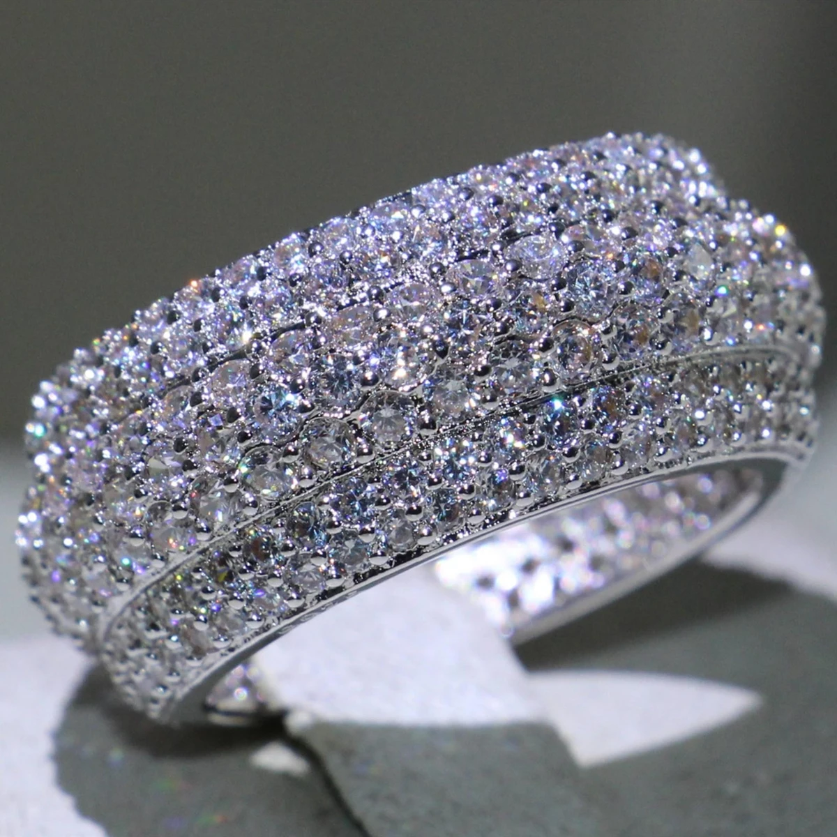 Классические роскошные ювелирные изделия маркиза огранка красиво Циркон