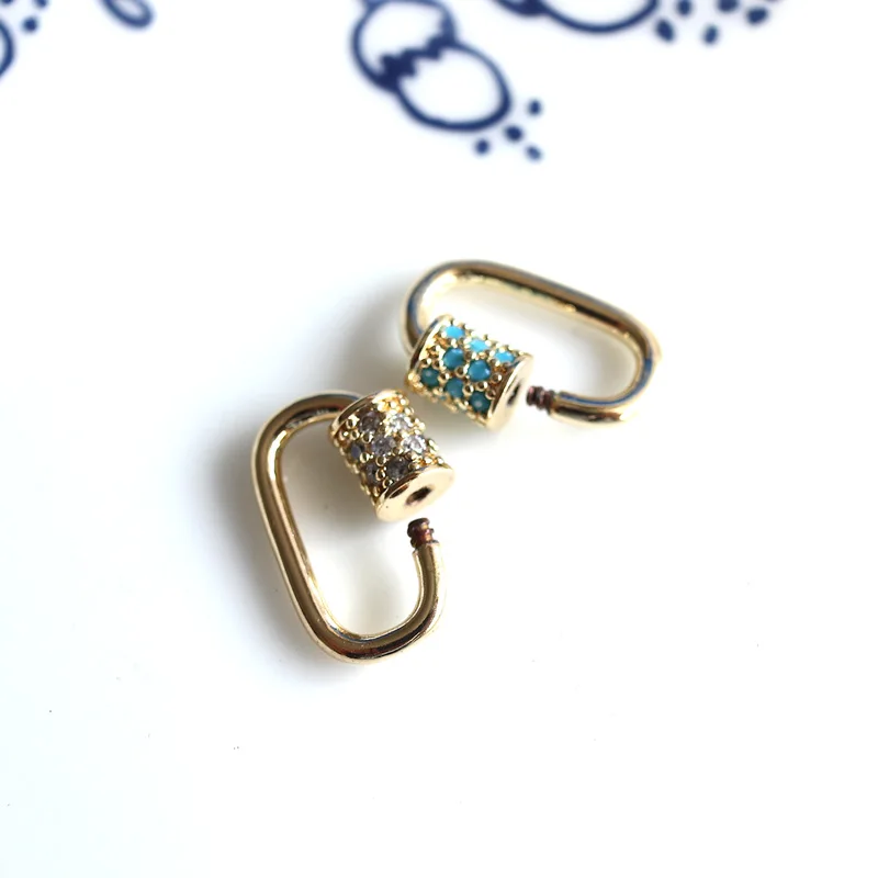 Оптовая продажа 2 шт./лот позолоченное ожерелье браслет с пряжкой соединитель для