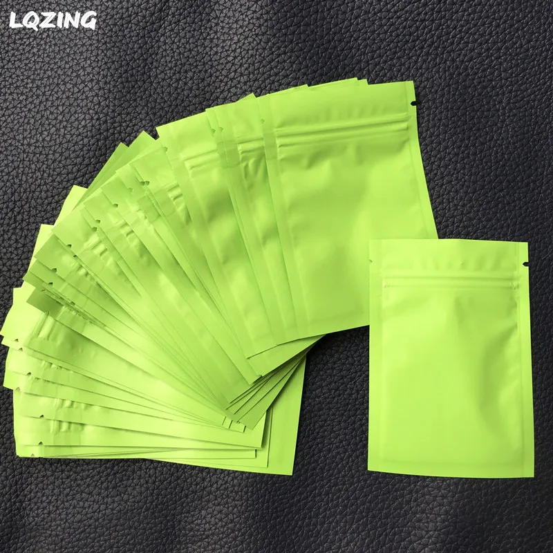 

LQZING Алюминиевые пакеты с замком на молнии 40 шт.