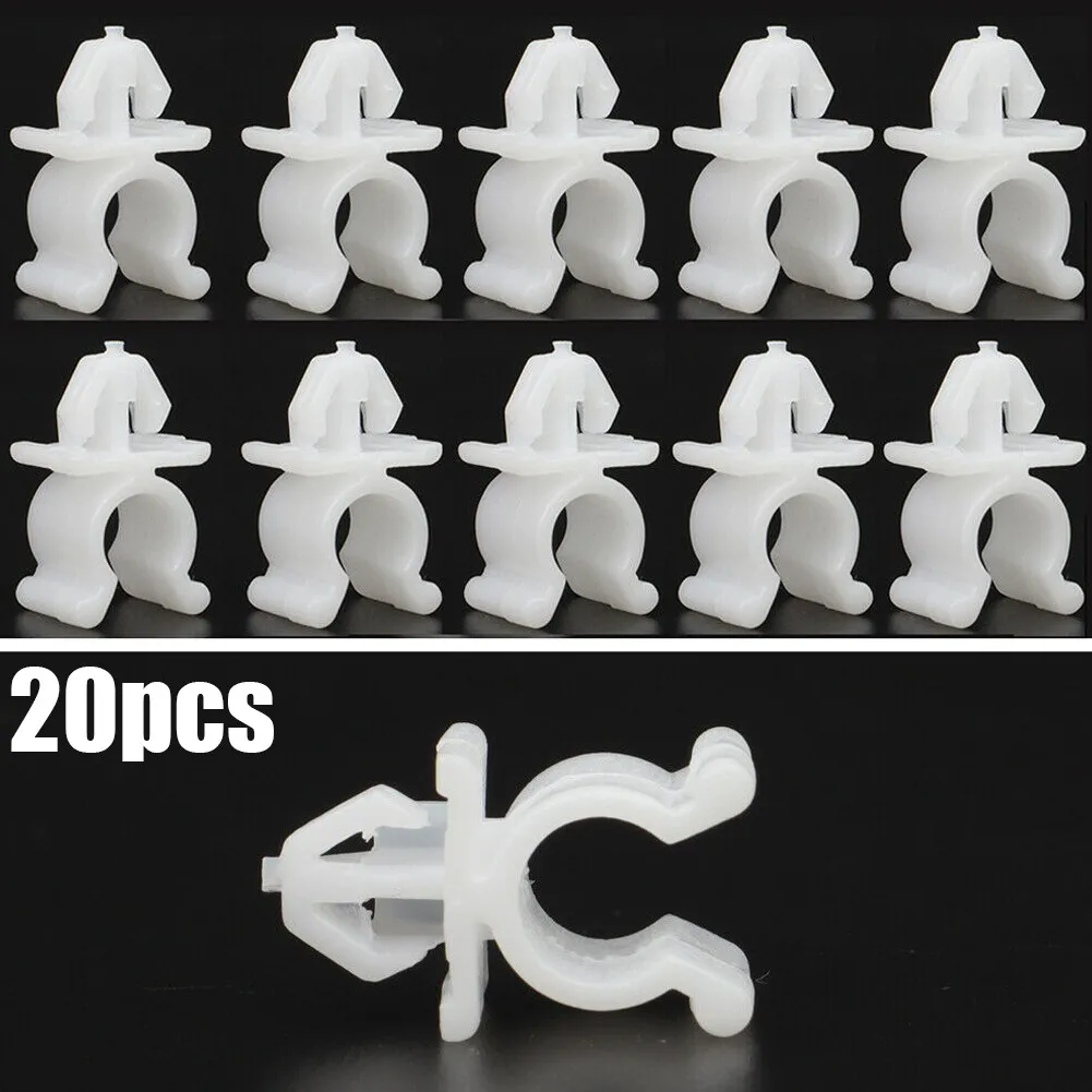 

20x Bonnet Hood Rod Holder Clip For Nissan Pathfinder Navara Skyline X-Trail T30 Auto Parts Engine Hood Fasteners