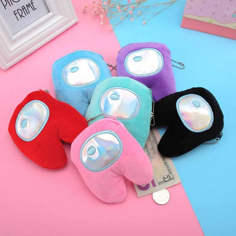

Cute Hot Games Among US Plush Children Coin Purse & Wallet Pouch Case Bag Girl's Pendant Makeup Storage Bag Pouch Mini Handbag