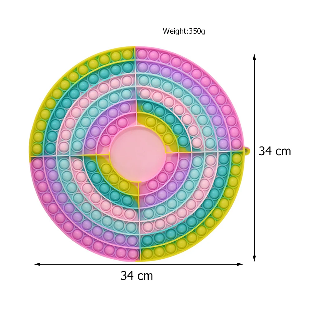 

Push Bubble Sensory Toy For Autism Special Needs Adhd Autism Squishy Stress Reliever Toys Kid Funny Anti-stress Fidget Toys