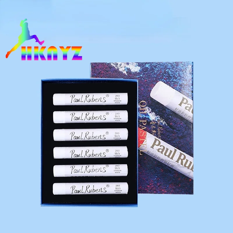 

1sets Rubens Basic/Pearl Oil Crayon Set 12/24/36 Professional Grade Oil Crayon Soluble Water Soluble Supplies