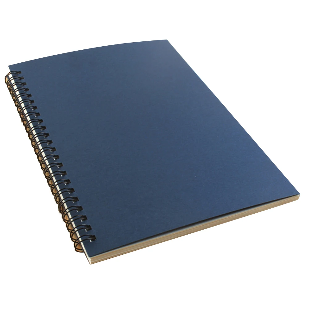 

60-page Spiral Coil Notebook Blank Inner Page Paper Diary Drawing Stationery