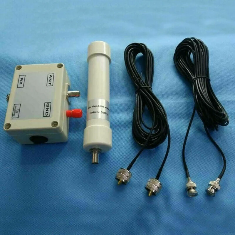 

Portable Mini Whip Active Antenna Assembled in Box HF LF VLF Mini-whip Sdr RX