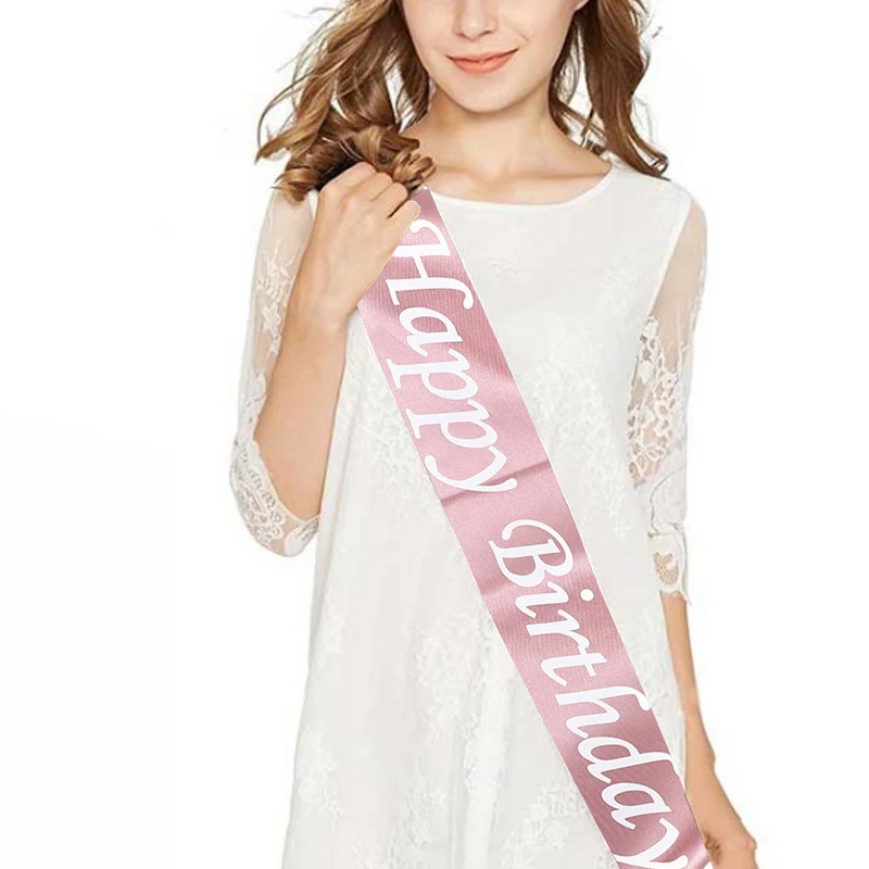 1 шт. атласный пояс на плечо для девочек |