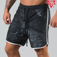 muscle fitness 2021 summer new sports fitness pants men breathable leisure beach pants wholesale