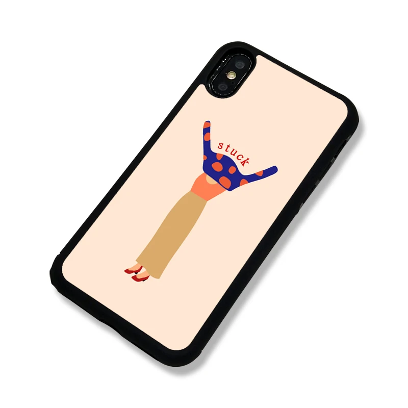 Чехол для телефона bigflower с милым рисунком девушек ярких цветов iphone 8plus 7s x |