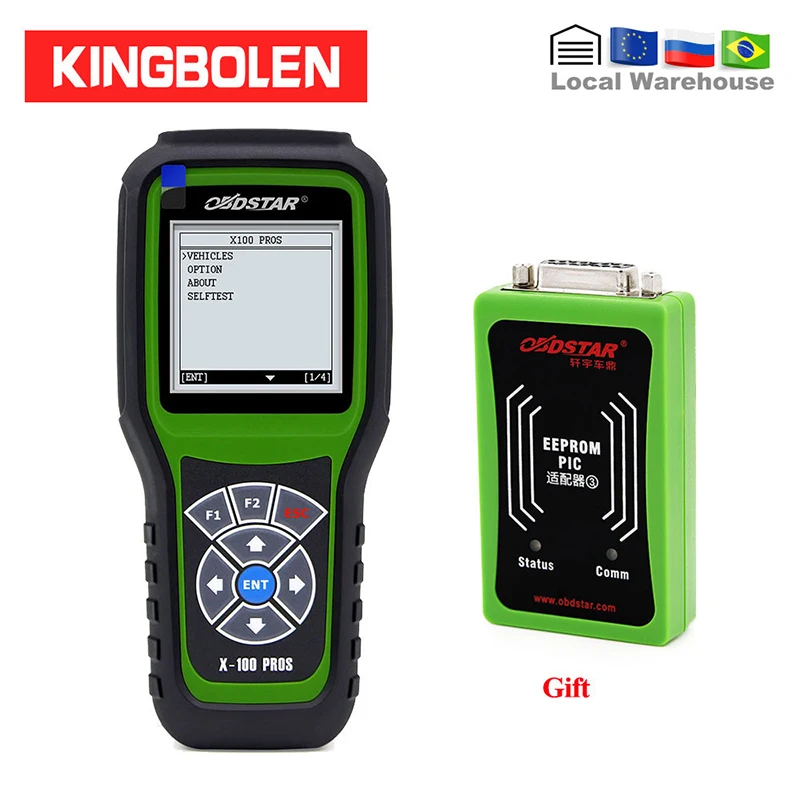 OBDStar X100 PROS C+ D+ E модель OBD2 диагностический инструмент X-100 PROS авто ключ программист одометр коррекция EEPROM адаптер иммобилайзер