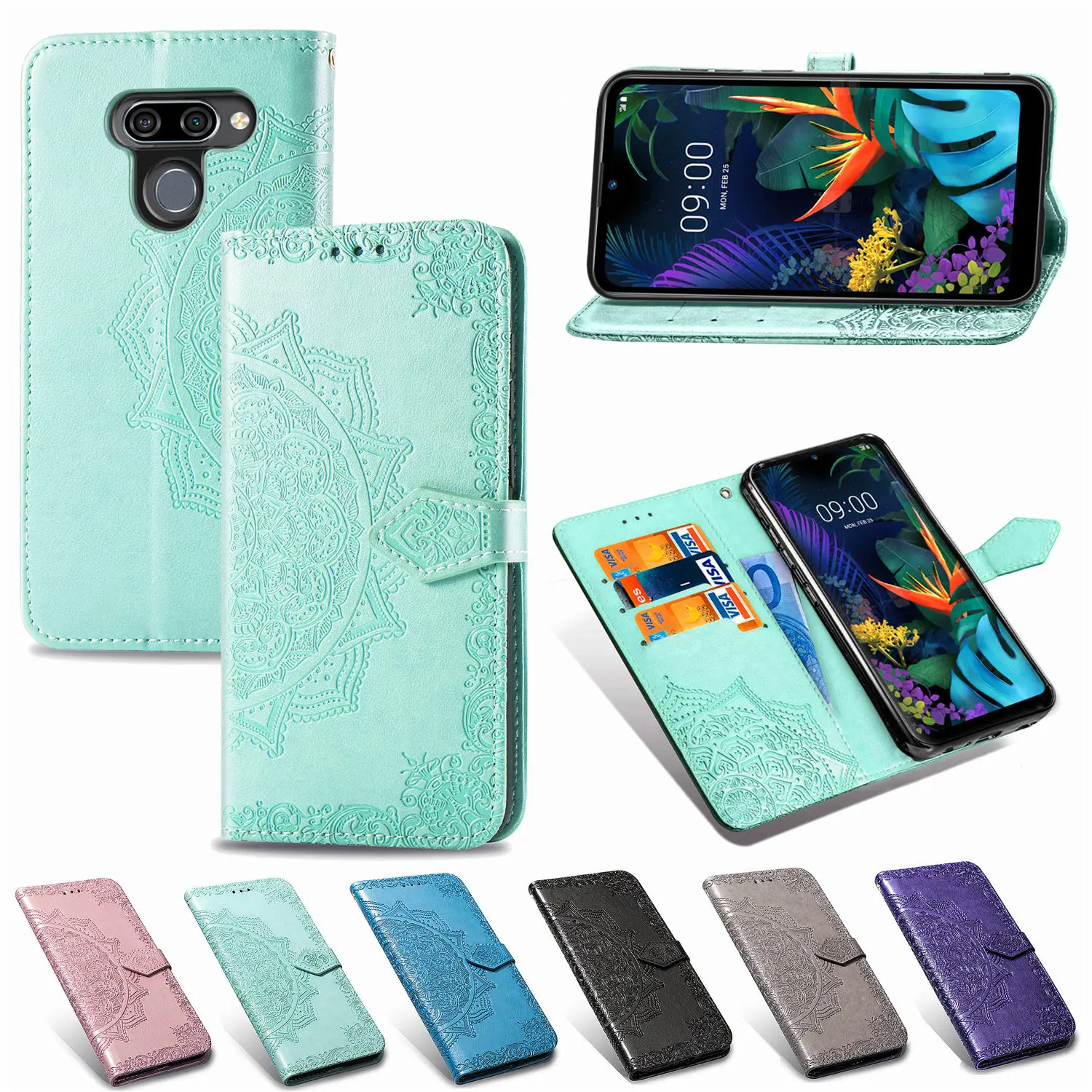 Чехол для телефона Datura с цветочным узором LG K40 Stylo5 K50/Q60 W10 W30 K20 K30 2019 K40S K50S Q70 из