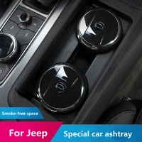 suitable for jeep wrangler guider ceramic liner car ashtray special modified multi function ashtray with air outlet