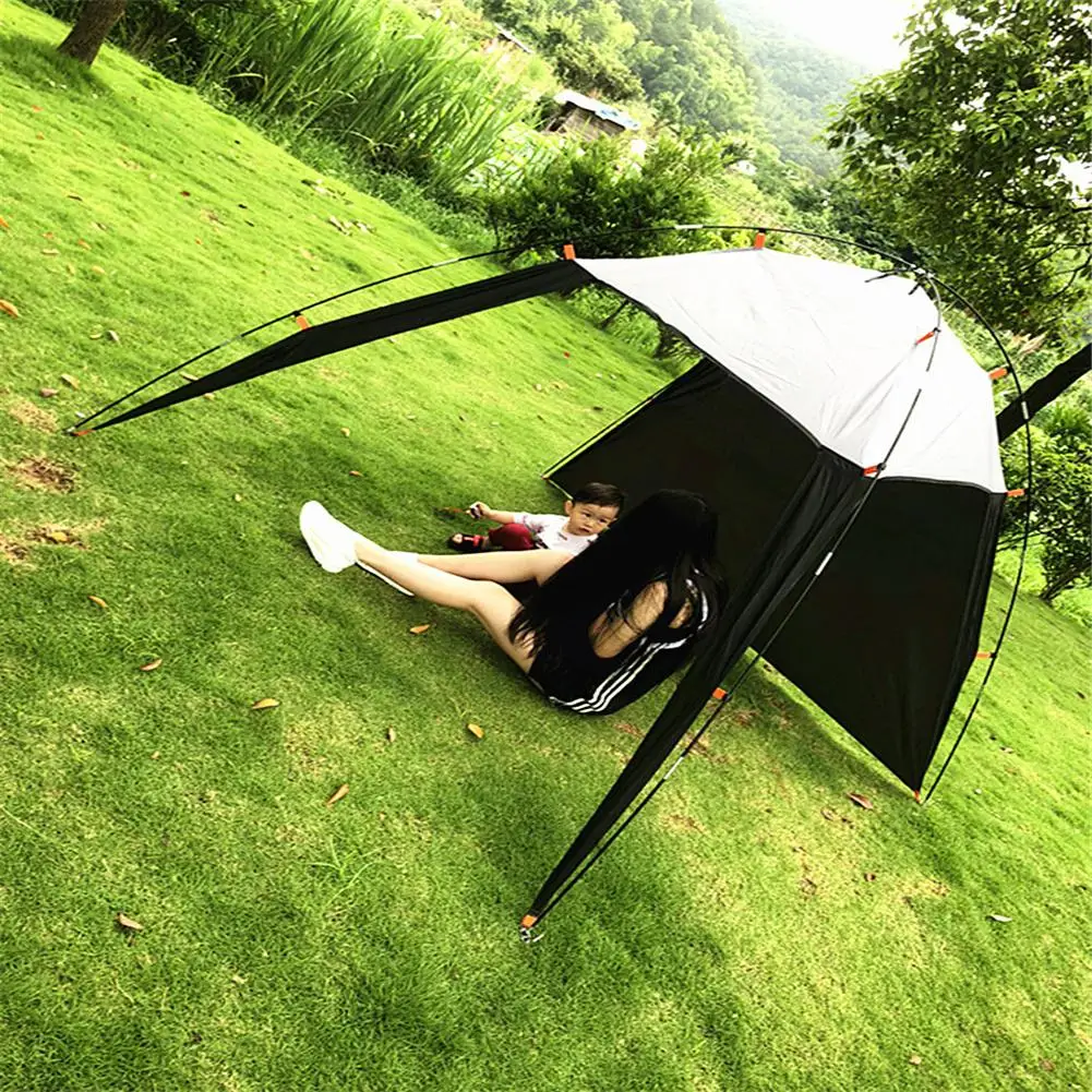 구매 휴대용 캐노피 Uv 태양 그늘 쉼터 삼각형 야외 캠핑 텐트, 210X230X160/82X90X62 인치 액세서리