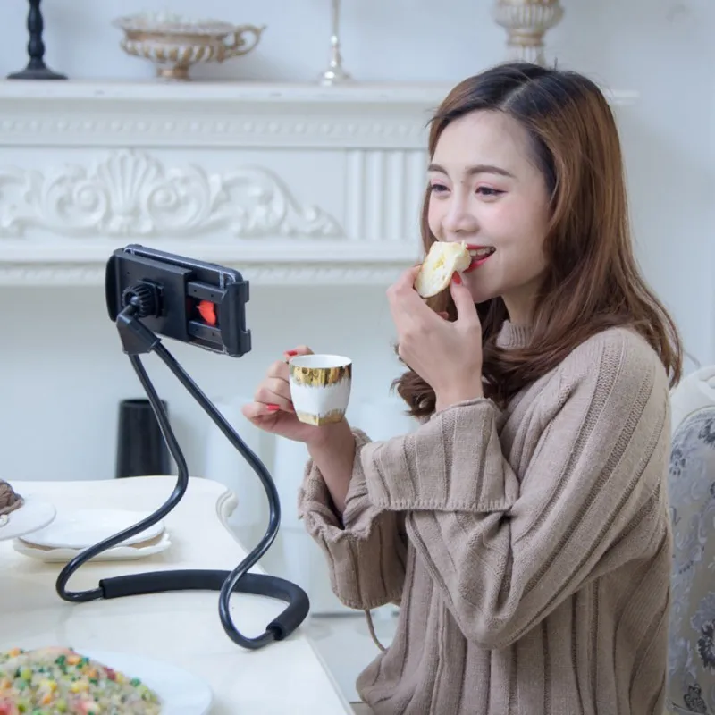 Расширенный Универсальный гибкий держатель для телефона с поворотом на 360