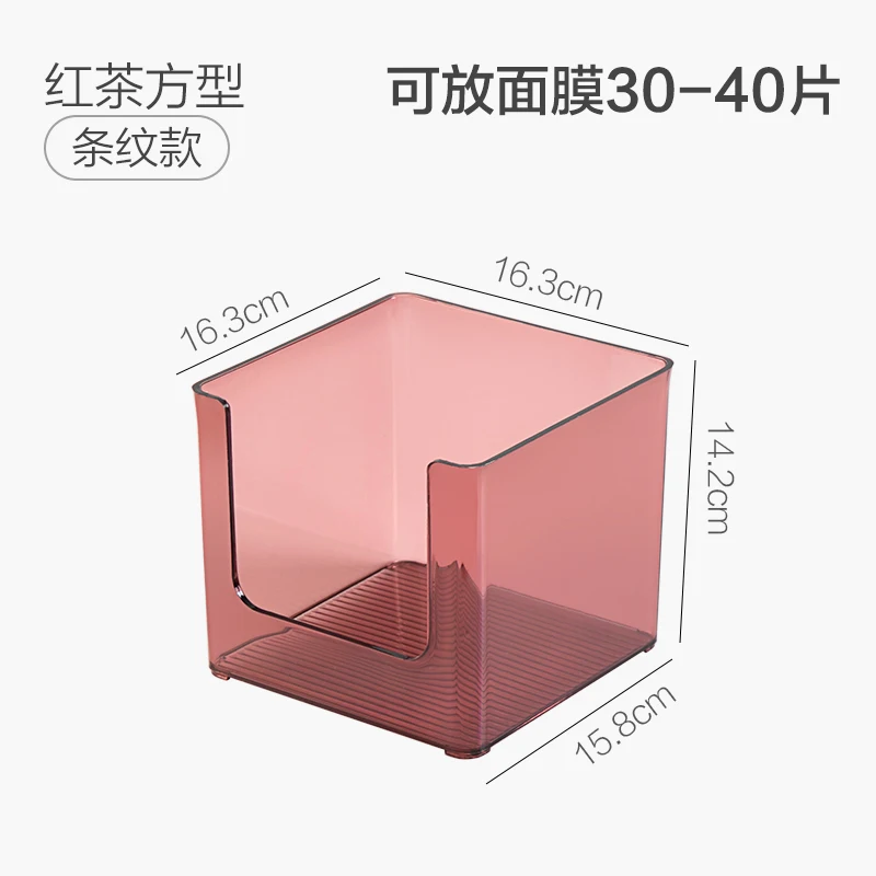 

Plastic Large Dustproof Makeup Organizer Jewelry Storage Box Makeup Organizer Transparent Organizadores Makeup Table BK50SS