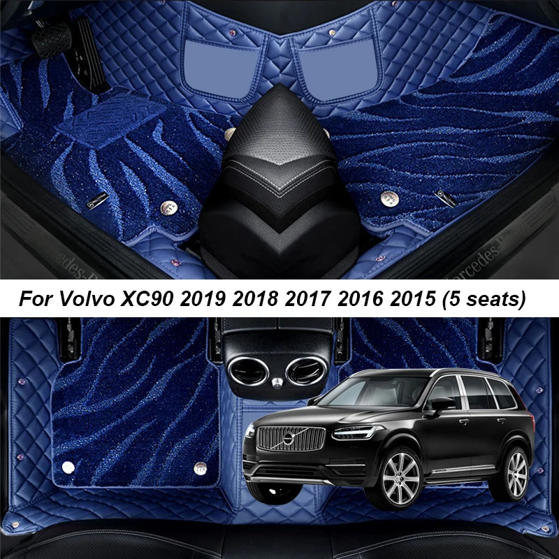 

Коврики для салона автомобиля, для Volvo XC90, 2019, 2018, 2017, 2016, 2015, 5 мест