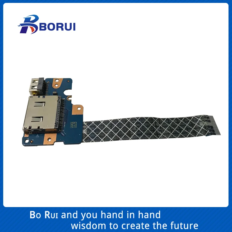 BORUI Оригинальная для Dell Latitude 3450 usb-камера с флеш-картой памяти SD кард-ридер плата и