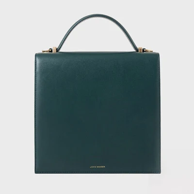 dark green Новая женская меховая сумка с двумя ремешками и меховым шариком кожаные меховые ремешки дизайнерские кошельки и сумки осень зима темно-синий зеленый - Цвет: dark green