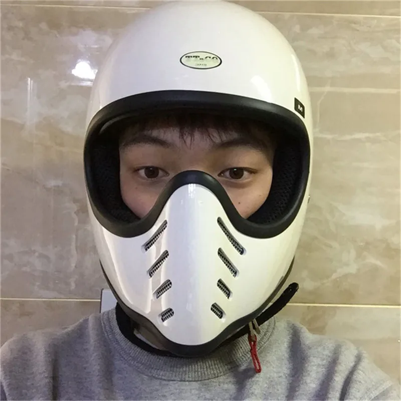 Мотоциклетный шлем профессиональный гоночный для мотокросса с изогнутой цепью |