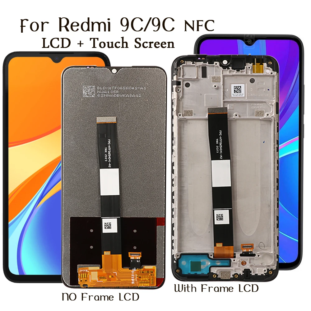 Дисплей для Xiaomi Redmi 9C NFC M2006C3MG ЖК дисплей с сенсорным экраном замена