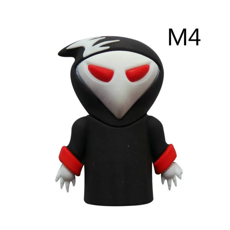 Флэш накопитель на Хэллоуин с призраком из мультфильма Череп/без лица модный