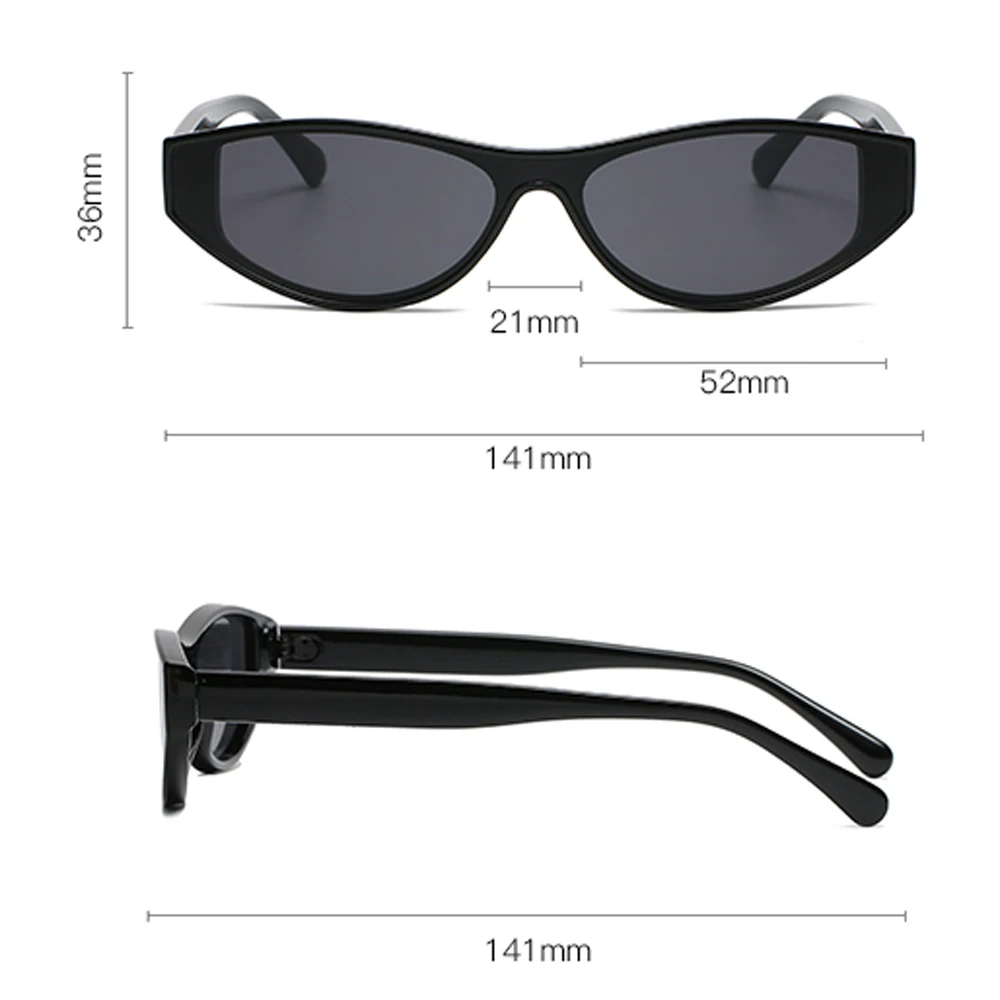

Kachawoo retro sunglasses women blue leopard small sun glasses cat eye man trending accessories party gifts uv400 European style