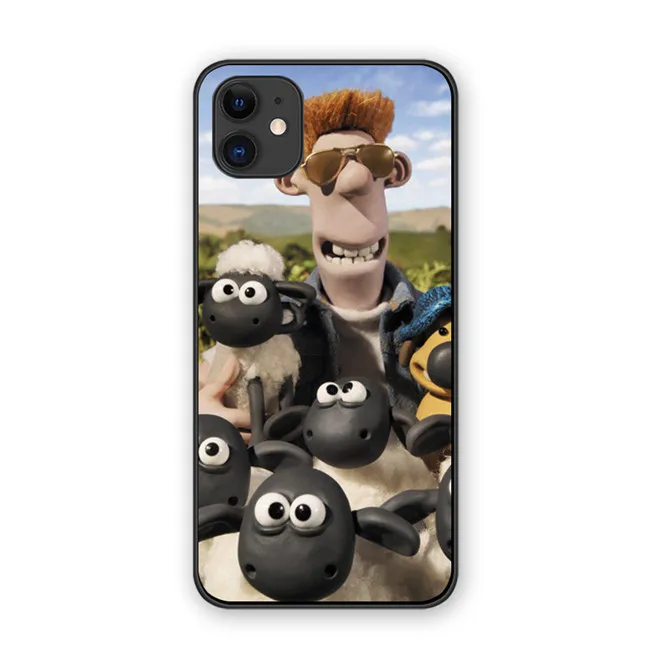6 Чехлы для телефонов Shaun the Sheep cartoon Farmageddon для iphone 6S 6 7 8 Plus черный силиконовый чехол для iphone 11 Pro MAX X XS XR - Цвет: 6