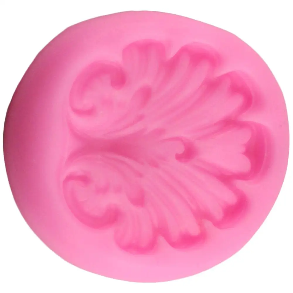 Барочные рельефные силиконовые формы для прокрутки ракушки торты инструменты