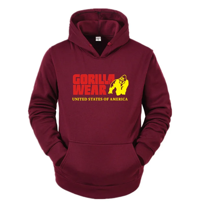 

New Spring Hoodie Gorilla Manga Print Man Clothing Cartoons Fleece Streetwear Fashion Fleece Swearshirt Personality Letter Hoody