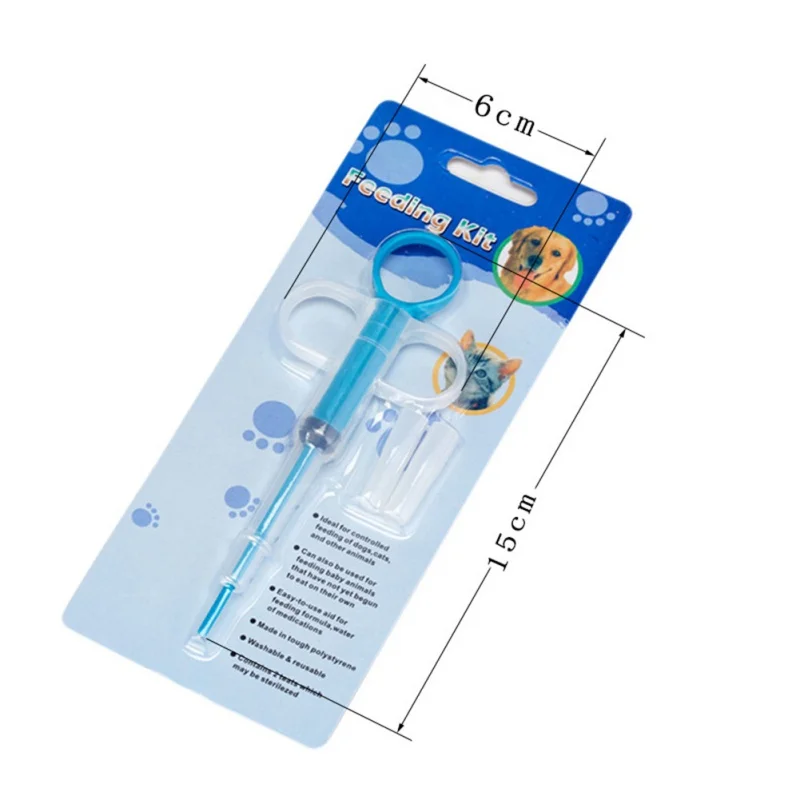 3 вещи/1 шт. Домашний питомец собака Кот медицины шприцы таблетки пистолет Пиллер