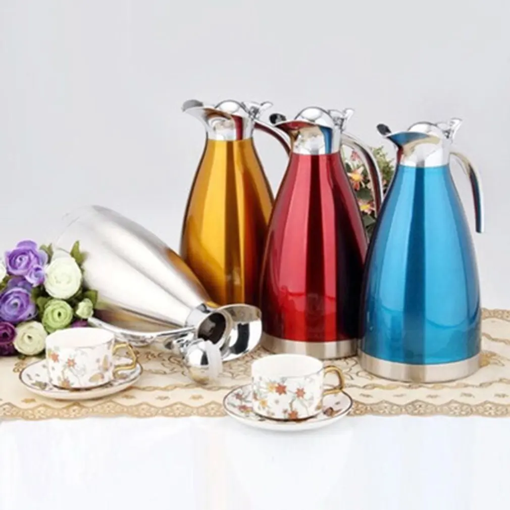 Кофейник молочный чайный кувшин европейская вакуумная изоляция с двойными