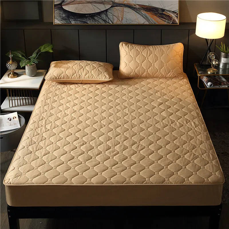C 1pc mattress cover 5-15 см Высота Универсальное покрытие матраса для кровати 8 размеров Матрас протектор простыня закрывает кожу стеганое хлопковое покрывало для кровати - Цвет: C 1pc mattress cover