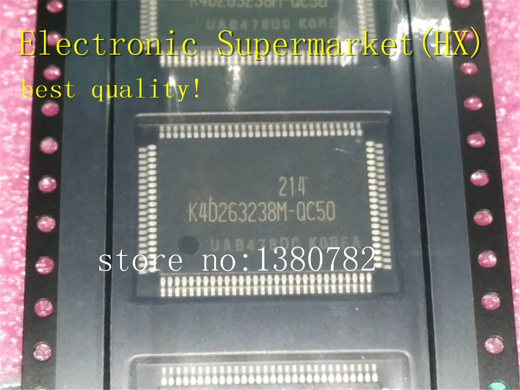 k4d263238m qc50 tqfp