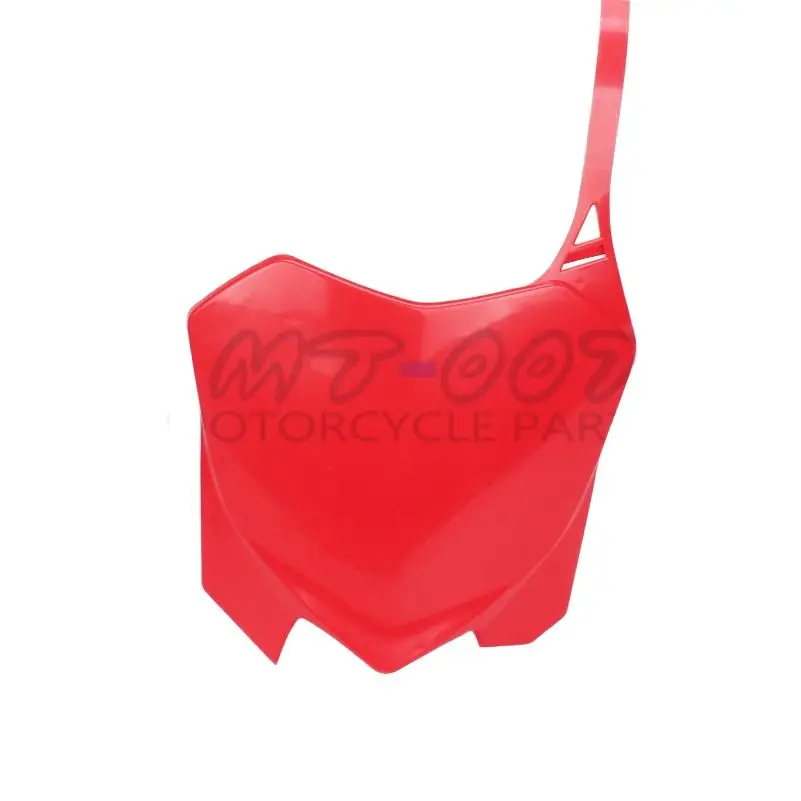 Пластиковые передние номерные таблички красная табличка для Honda CRF CRF250R 10-13 CRF450R